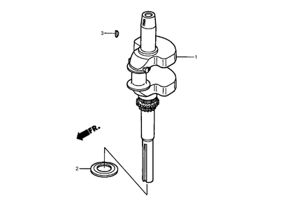 Part Location Diagram of 90401-Z0A-000 Lawn Boy WASHER-THRUST